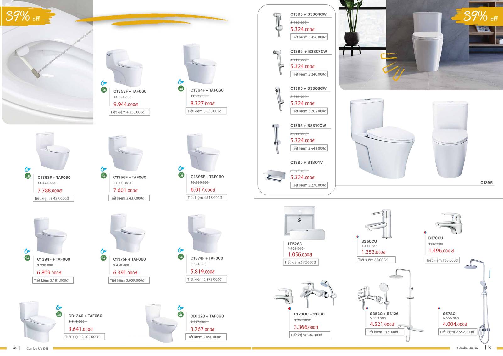Khuyến mãi Thiết bị vệ sinh CAESAR cuối năm 2024 /Page 5